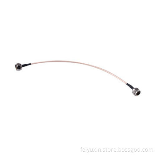 F Male to F Male, RG179 brown cable, length 150mmNew